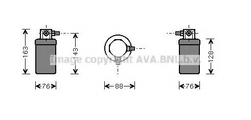 PRASCO CTD008 Dryer, air conditioning